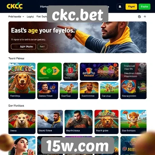 Interface e usabilidade do ckc.bet para jogadores