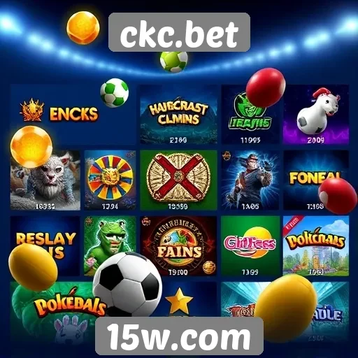 Jogos populares disponíveis na plataforma ckc.bet